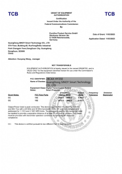 hy350 with FCC ,CE,ROHS Report